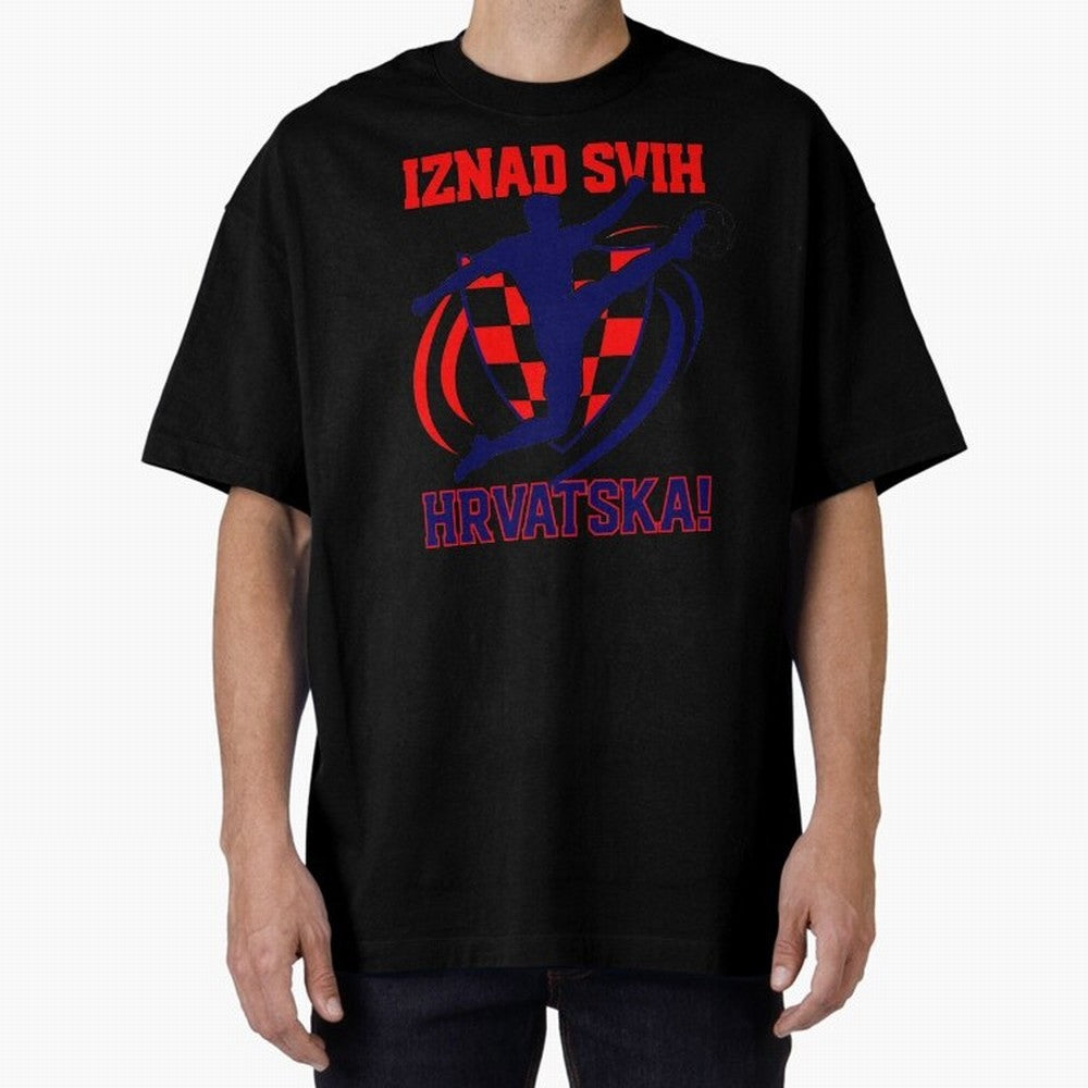Croatia Fan Art World Cup 2026 Classic T-Shirt Show Championship Spirit for Match Day Hype around FIFA World Cup 2026, Cristiano Ronaldo, Argentina, Goal Celebration Energy, Supporter Heritage, Football Icons and Worldwide Tournament Joy; Ideal for