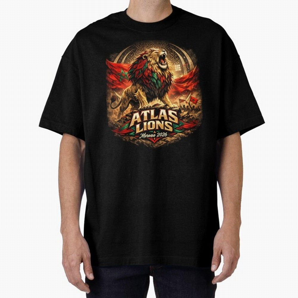 Morocco - World Cup 2026 Fan Classic T-Shirt Celebrate Football Heritage in Global Football Passion for FIFA World Cup 2026 Group Stage, Centered on CR7 and Messi, Argentina, France and Brazil, Football History, Final Match Energy, Crowd Noise and