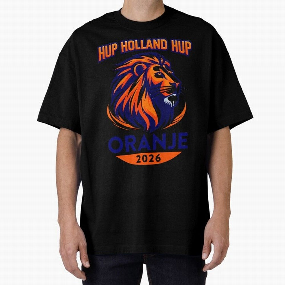 Netherlands World Cup 2026 Fan Art Classic T-Shirt Carry the Dream of Global Football Passion for FIFA World Cup 2026, Built around Messi, CR7 and Mbappe, Brazil, Championship Spirit, Famous Goals, Roaring Crowds and International Football Unity;