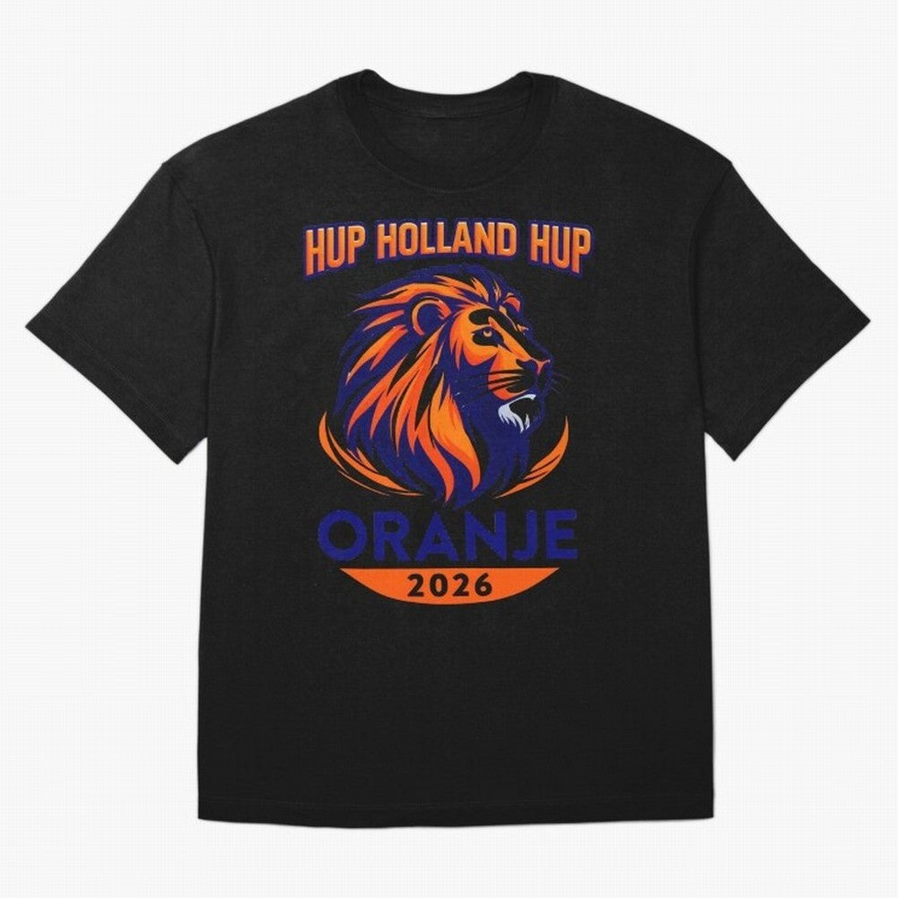 Netherlands World Cup 2026 Fan Art Classic T-Shirt Carry the Dream of Global Football Passion for FIFA World Cup 2026, Built around Messi, CR7 and Mbappe, Brazil, Championship Spirit, Famous Goals, Roaring Crowds and International Football Unity;