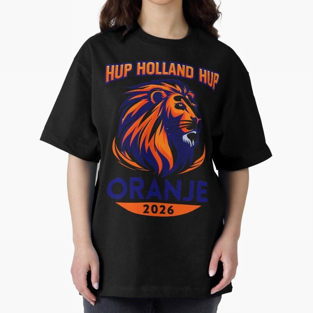 Netherlands World Cup 2026 Fan Art Classic T-Shirt Carry the Dream of Global Football Passion for FIFA World Cup 2026, Built around Messi, CR7 and Mbappe, Brazil, Championship Spirit, Famous Goals, Roaring Crowds and International Football Unity;