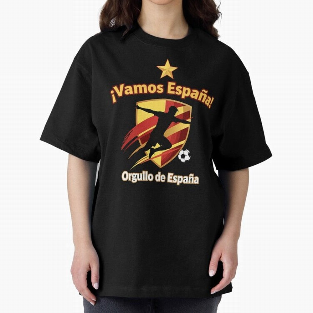 Spain World Cup 2026 Fan Art Classic T-Shirt Make Your Look Match Global Football Passion for FIFA World Cup 2026 USA Canada Mexico, Centered on Messi, Neymar and Mbappe, Argentina and Brazil, Retro Football Energy, Iconic Rivalries, Trophy Chase