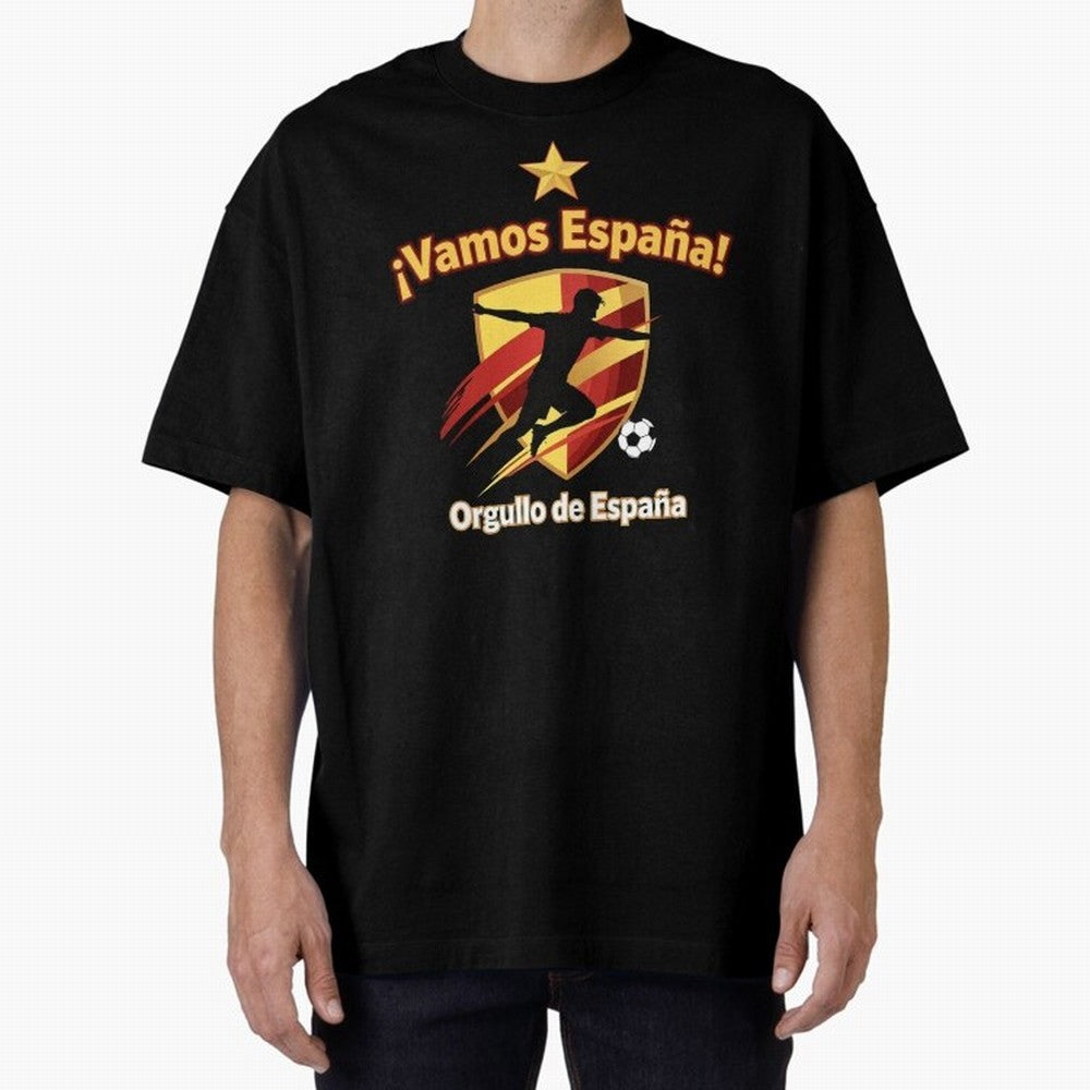 Spain World Cup 2026 Fan Art Classic T-Shirt Make Your Look Match Global Football Passion for FIFA World Cup 2026 USA Canada Mexico, Centered on Messi, Neymar and Mbappe, Argentina and Brazil, Retro Football Energy, Iconic Rivalries, Trophy Chase