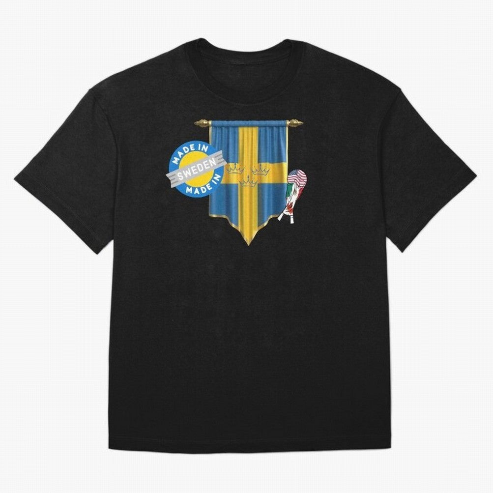 Sweden WC 2026 Classic T-Shirt Fuel Match Day Hype around FIFA World Cup 2026 USA Canada Mexico, Cristiano Ronaldo, Portugal, Spain and Germany, Retro Football Energy, Iconic Rivalries, Trophy Chase Drama and Stadium Atmosphere; Made for Die Hard