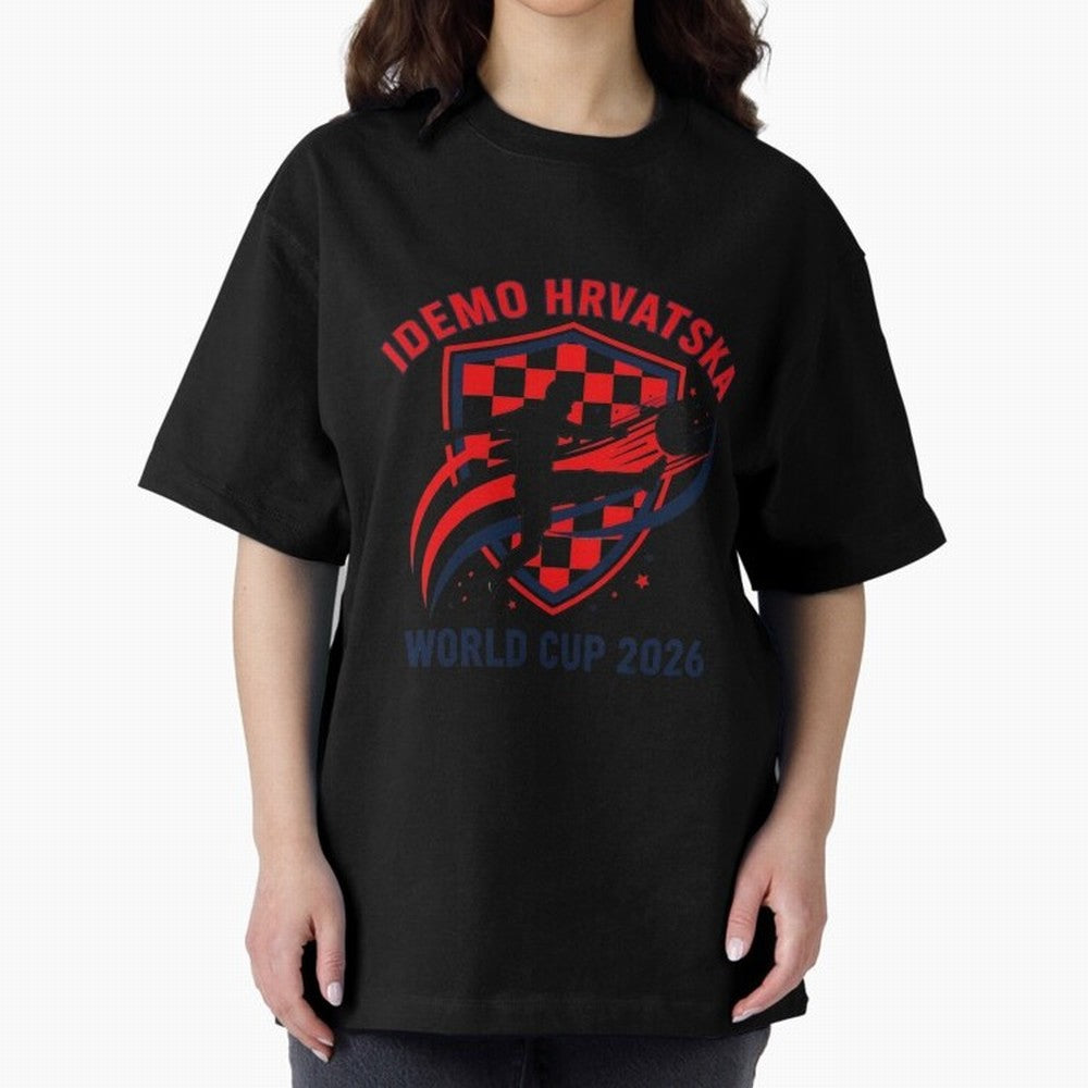 Croatia World Cup 2026 Fan Art Classic T-Shirt Celebrate Golden Goal Energy in FIFA World Cup 2026 USA Canada Mexico Made for Mbappe, Germany Energy, Stadium Memories, Football Loyalty, International Chants and Championship Tradition; Perfect for