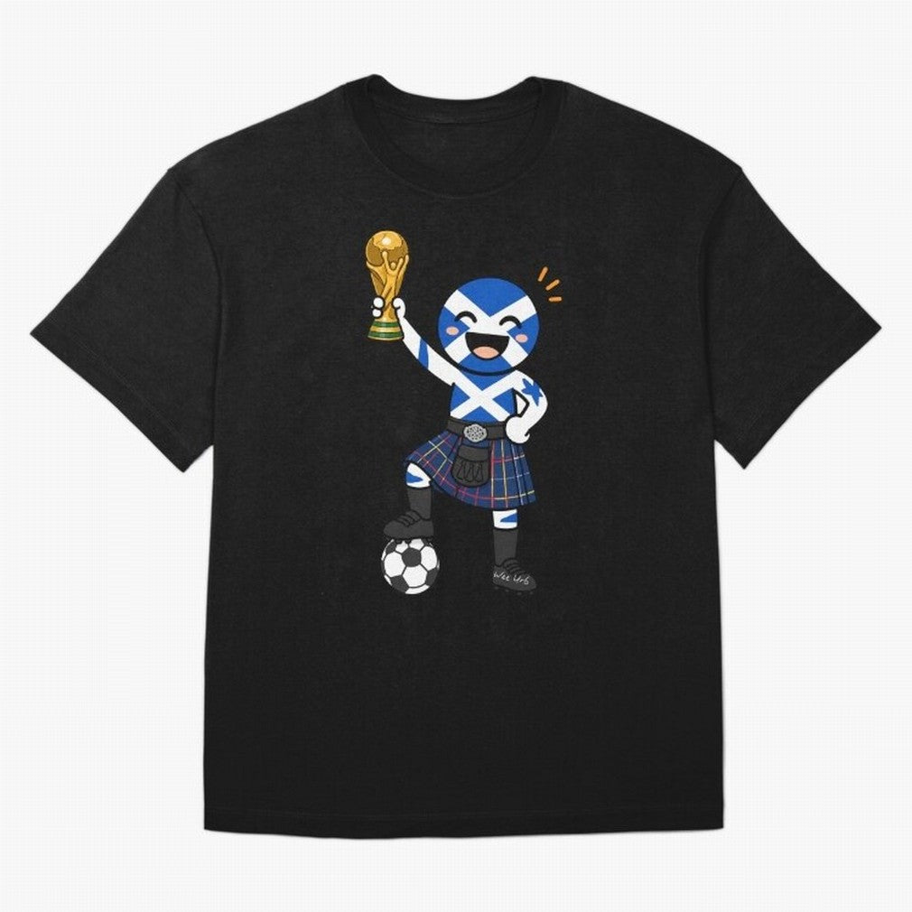 Wee Urb World Cup Classic T-Shirt Bring Global Tournament Vibes to Match Day Hype around FIFA World Cup 2026 USA Canada Mexico, Messi, CR7 and Mbappe, Argentina, Football Festival Excitement, Trophy Ambitions, Country Rivalries and Star Player