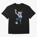 Wee Urb World Cup Classic T-Shirt Bring Global Tournament Vibes to Match Day Hype around FIFA World Cup 2026 USA Canada Mexico, Messi, CR7 and Mbappe, Argentina, Football Festival Excitement, Trophy Ambitions, Country Rivalries and Star Player