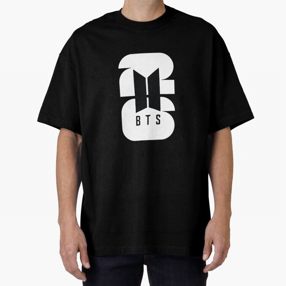 BTS and World Cup Logo - Classic Black and White Edition Classic T-Shirt Represent Football Lovers during FIFA World Cup 2026 Spirit, Celebrating Argentina, Mbappe and Neymar, Goal Celebration Energy, Supporter Heritage, Football Icons and
