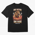 Morocco Football Fan - One Roar One Nation Classic T-Shirt Represent the Passion of Match Day Hype around FIFA World Cup 2026 Group Stage, Mbappe and Neymar, Brazil, Portugal and Argentina, Classic Soccer Heritage, Championship Pressure, Fan