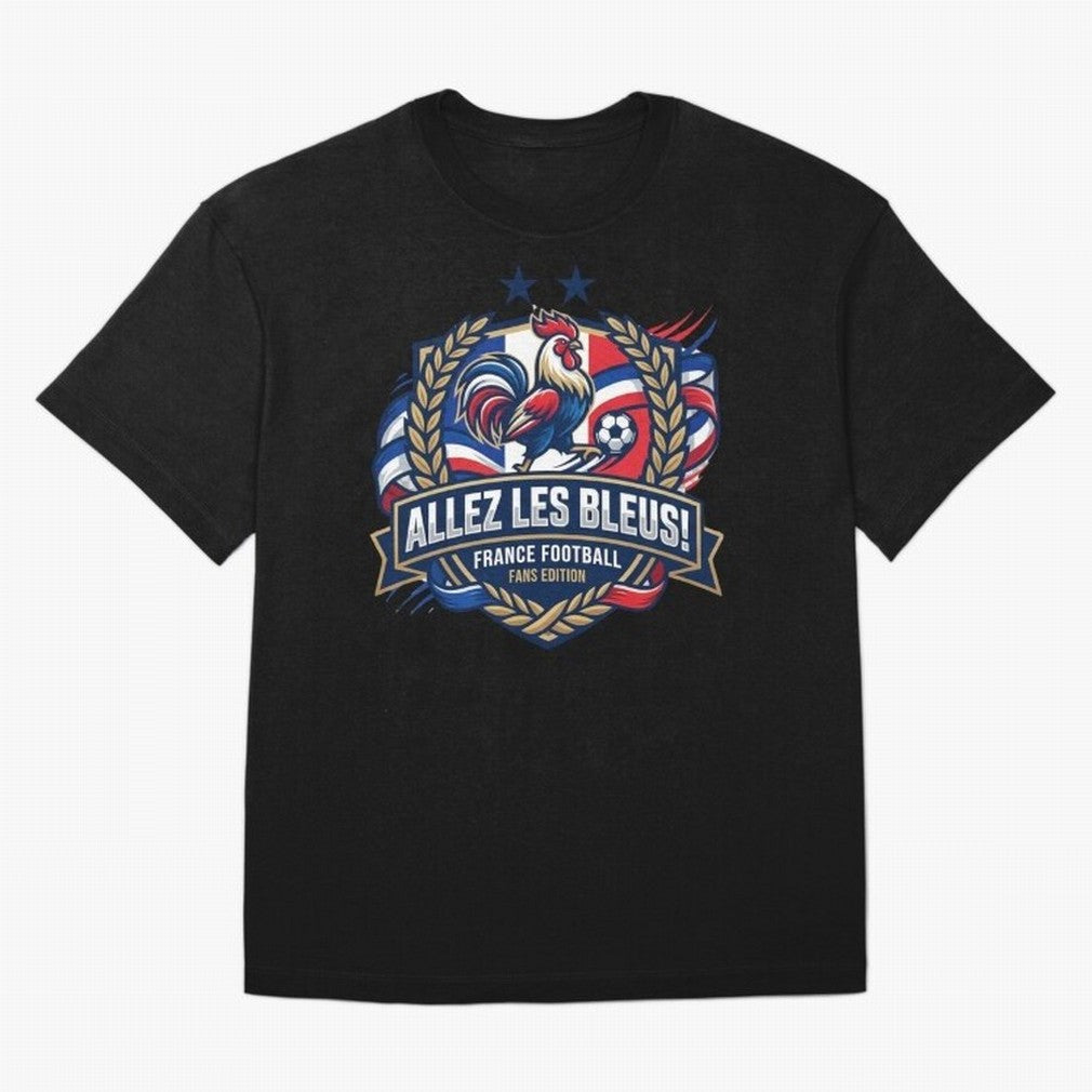 France Fan Art for World Cup 2026 Classic T-Shirt Relive Legendary Nights from FIFA World Cup 2026 Spirit, Connected to Brazil, Haaland, Football Festival Excitement, Trophy Ambitions, Country Rivalries and Star Player Buzz; Made for Die Hard