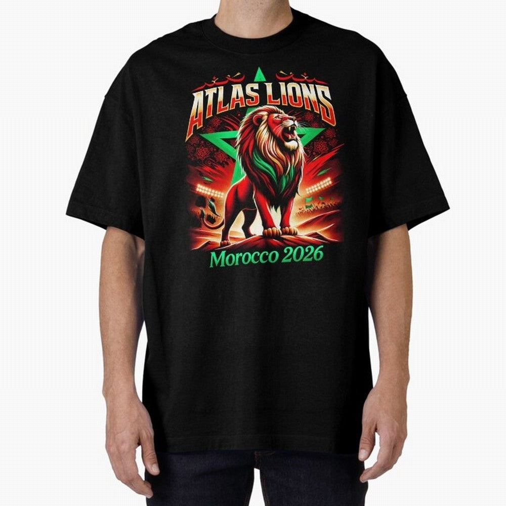Morocco Football Fan Classic T-Shirt Enjoy Global Football Passion for FIFA World Cup 2026 USA Canada Mexico, Driven by Haaland, France and Portugal, Football Passion, Legendary Performances, Festival Vibes and Supporter Community; Ideal for Fans