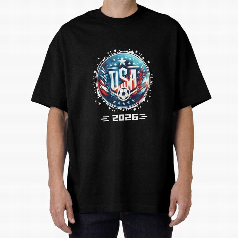 USA Player 2026 Boys Kids Men Women Teen USA 2026 Classic T-Shirt Feel the Roar of FIFA World Cup 2026 USA Canada Mexico with CR7 and Messi, Spain Energy, Stadium Chants, National Pride, Trophy Dreams and Unforgettable Football Memories; Made for