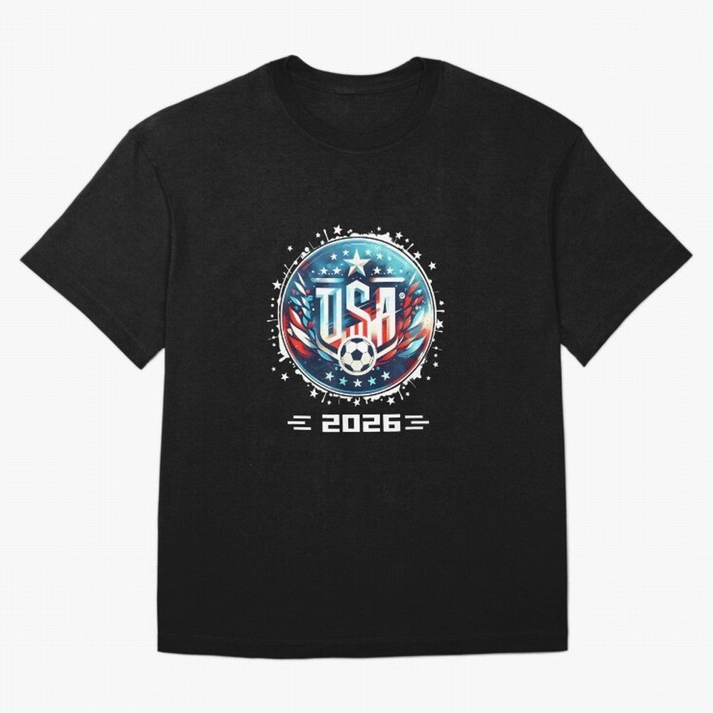 USA Player 2026 Boys Kids Men Women Teen USA 2026 Classic T-Shirt Feel the Roar of FIFA World Cup 2026 USA Canada Mexico with CR7 and Messi, Spain Energy, Stadium Chants, National Pride, Trophy Dreams and Unforgettable Football Memories; Made for