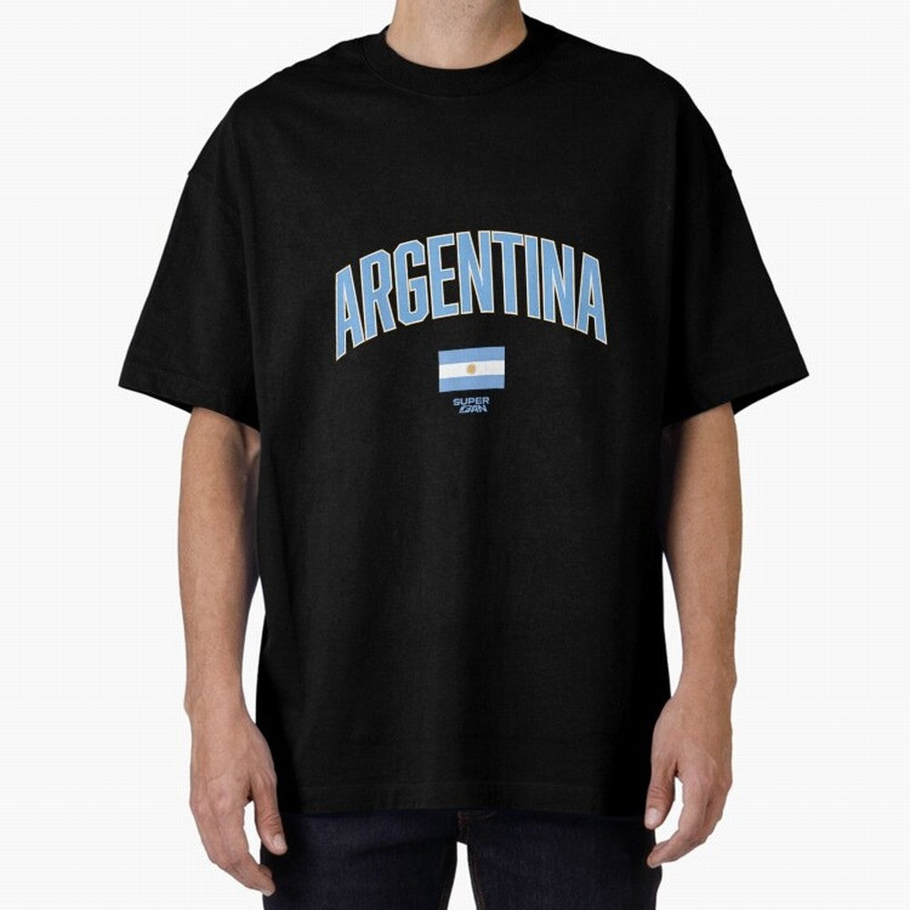 Argentinian Soccer Fan World Cup 2026 Classic T-Shirt Stand with FIFA World Cup 2026 Spirit, Driven by Germany, Messi, Retro Football Energy, Iconic Rivalries, Trophy Chase Drama and Stadium Atmosphere; Ideal for Fans Who Follow Messi, Cristiano