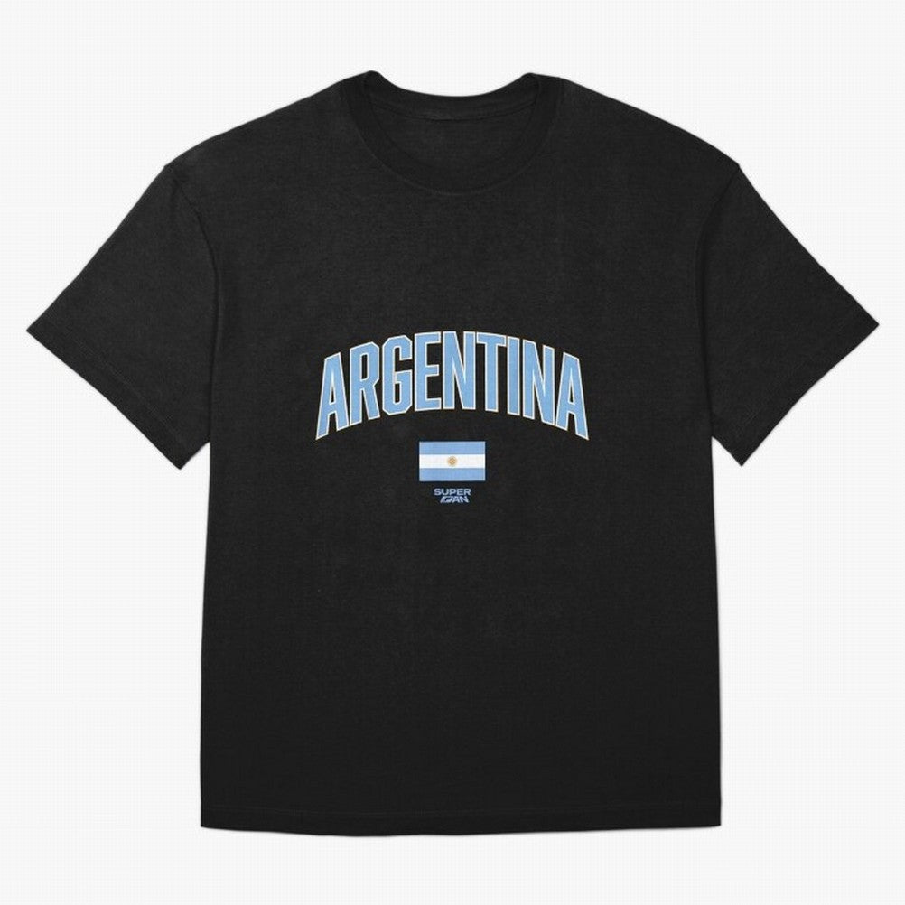 Argentinian Soccer Fan World Cup 2026 Classic T-Shirt Stand with FIFA World Cup 2026 Spirit, Driven by Germany, Messi, Retro Football Energy, Iconic Rivalries, Trophy Chase Drama and Stadium Atmosphere; Ideal for Fans Who Follow Messi, Cristiano