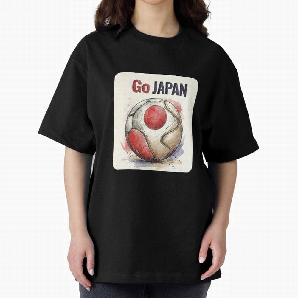 Go Japan Soccer Ball Flag | Japanese Football Fan Graphic Tee Classic T-Shirt Mark FIFA World Cup 2026 Celebrating CR7, Argentina and Brazil Energy, Stadium Chants, National Pride, Trophy Dreams and Unforgettable Football Memories; Great for Watch