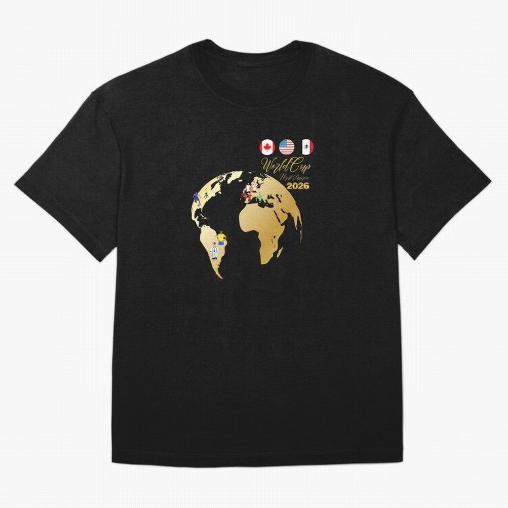World Cup 2026 T-Shirt_70890629 Classic T-Shirt Live the Energy of FIFA World Cup 2026 Spirit, with France, Neymar, Soccer Culture, Superstar Moments, National Team Dreams and Competitive Fire; Great for Watch Parties, Sports Bars, Family Nights,