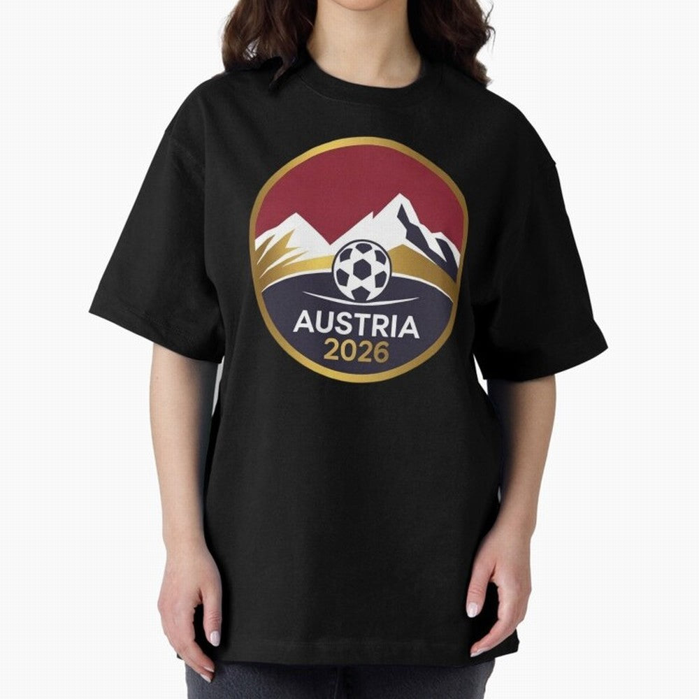 Austria 2026 Classic T-Shirt Represent the Passion of Match Day Hype around FIFA World Cup 2026, Cristiano Ronaldo, Argentina and Brazil, Stadium Chants, National Pride, Trophy Dreams and Unforgettable Football Memories; Perfect for Supporters Who