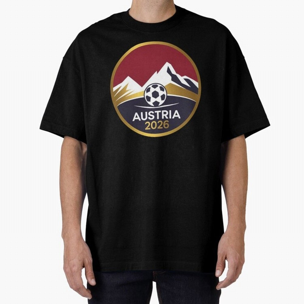 Austria 2026 Classic T-Shirt Represent the Passion of Match Day Hype around FIFA World Cup 2026, Cristiano Ronaldo, Argentina and Brazil, Stadium Chants, National Pride, Trophy Dreams and Unforgettable Football Memories; Perfect for Supporters Who