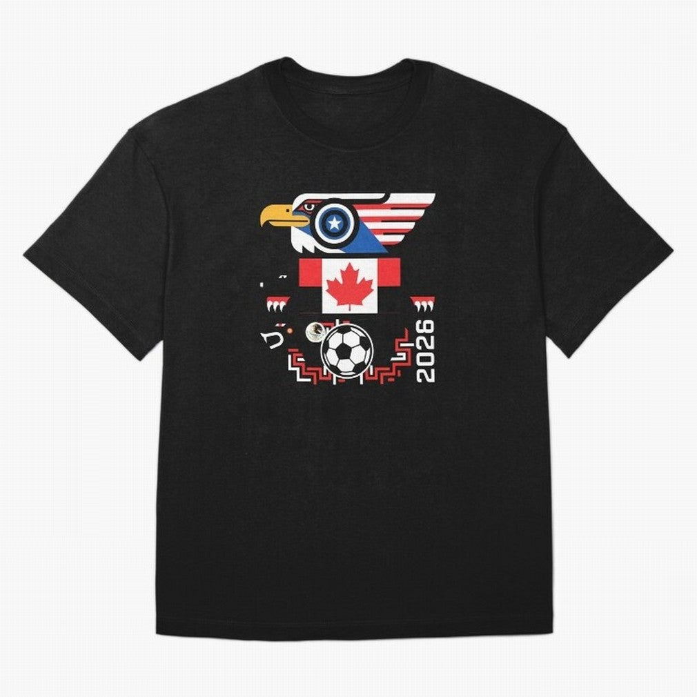 North America Spirit Cup 2026 T-Shirt_82734510 Classic T-Shirt Discover Match Day Hype around FIFA World Cup 2026 USA Canada Mexico, Mbappe, Netherlands, Fan Favorite Moments, National Team Passion, Big Match Drama and Soccer History; Ideal for