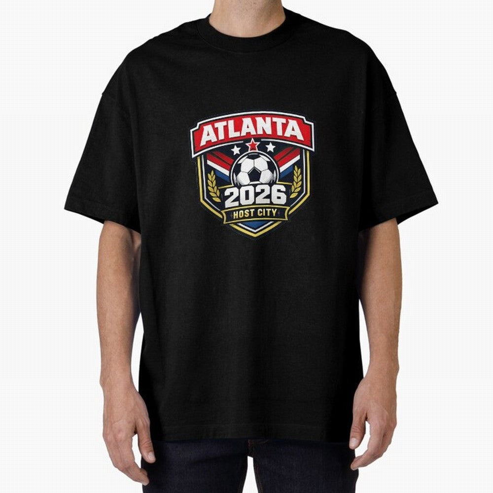 Global Cup 2026 Host City Badge Atlanta Classic T-Shirt Feel the Heartbeat of FIFA World Cup 2026 Group Stage Spirit, Driven by England, CR7, Tournament Hype, Historic Matchups, Family Viewing Parties and Global Sports Pride; Ideal for Fans Who