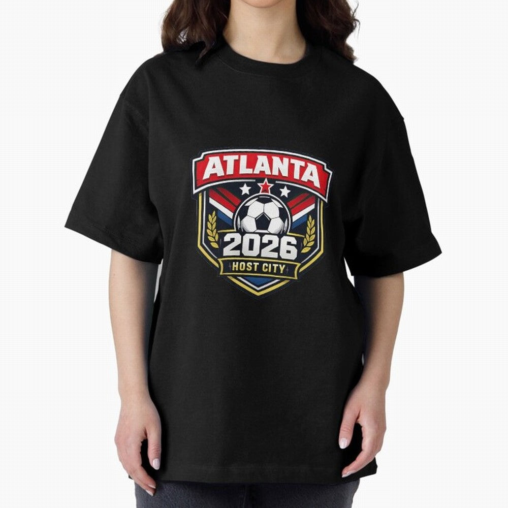 Global Cup 2026 Host City Badge Atlanta Classic T-Shirt Feel the Heartbeat of FIFA World Cup 2026 Group Stage Spirit, Driven by England, CR7, Tournament Hype, Historic Matchups, Family Viewing Parties and Global Sports Pride; Ideal for Fans Who