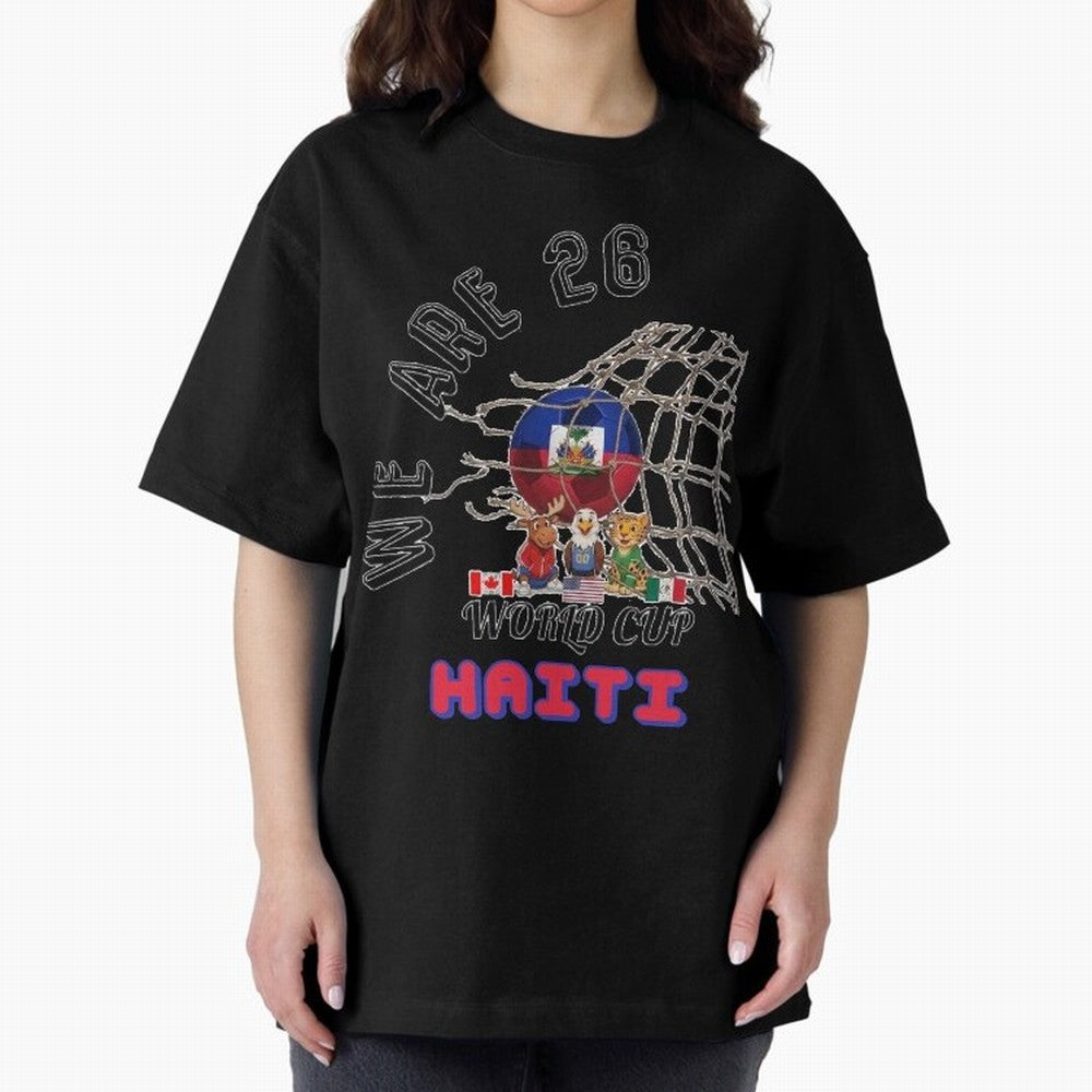 World cup 26 - Haiti Classic T-Shirt Follow the Final Road of Global Football Passion for FIFA World Cup 2026, Capturing Cristiano Ronaldo, Haaland and CR7, Brazil, Match Day Excitement, Supporter Culture, Golden Goals and Global Football Passion;