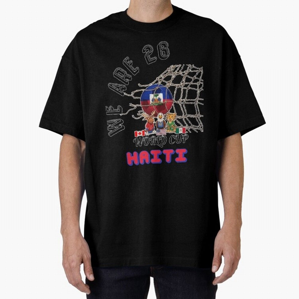 World cup 26 - Haiti Classic T-Shirt Follow the Final Road of Global Football Passion for FIFA World Cup 2026, Capturing Cristiano Ronaldo, Haaland and CR7, Brazil, Match Day Excitement, Supporter Culture, Golden Goals and Global Football Passion;