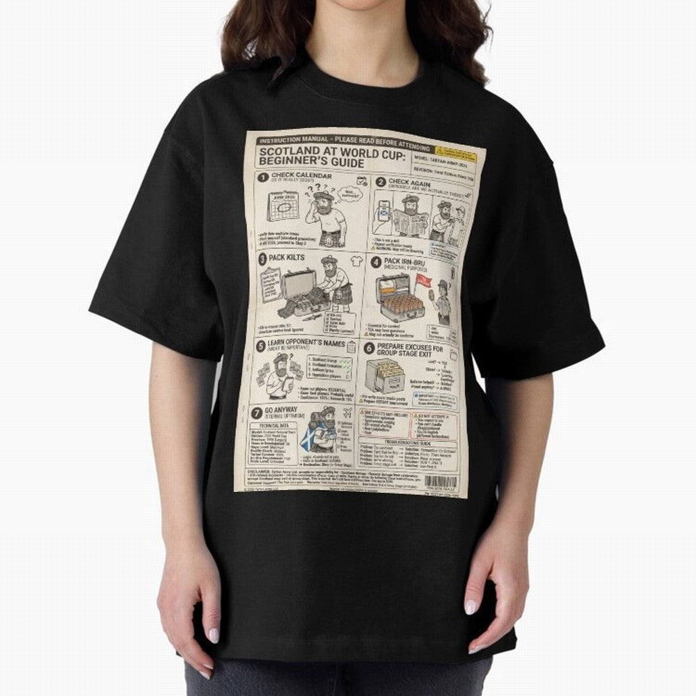 Scotland's Beginners Guide To The World Cup Classic T-Shirt Share FIFA World Cup 2026 Group Stage for Fans of Mbappe and Neymar and England, Bringing Worldwide Fan Energy, Dramatic Goals, Stadium Lights and Championship Celebrations; Great for