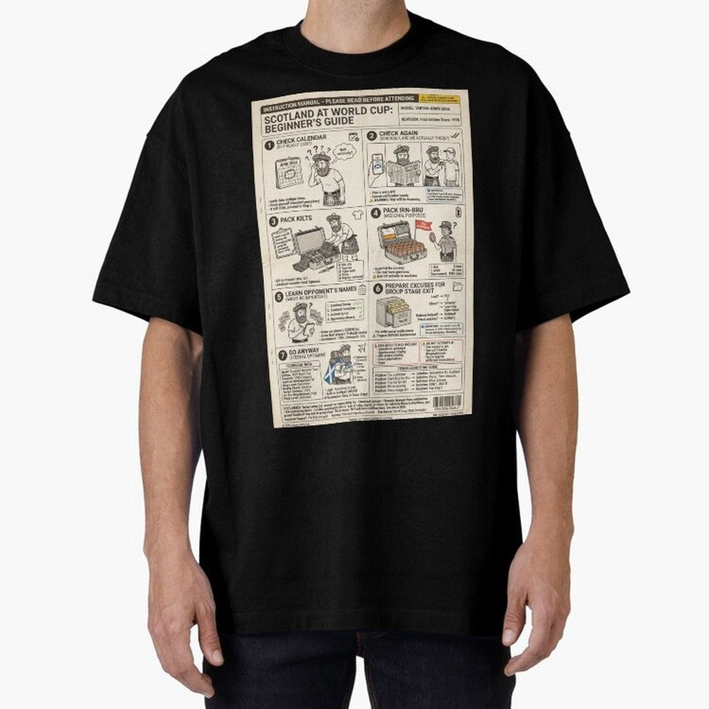 Scotland's Beginners Guide To The World Cup Classic T-Shirt Share FIFA World Cup 2026 Group Stage for Fans of Mbappe and Neymar and England, Bringing Worldwide Fan Energy, Dramatic Goals, Stadium Lights and Championship Celebrations; Great for