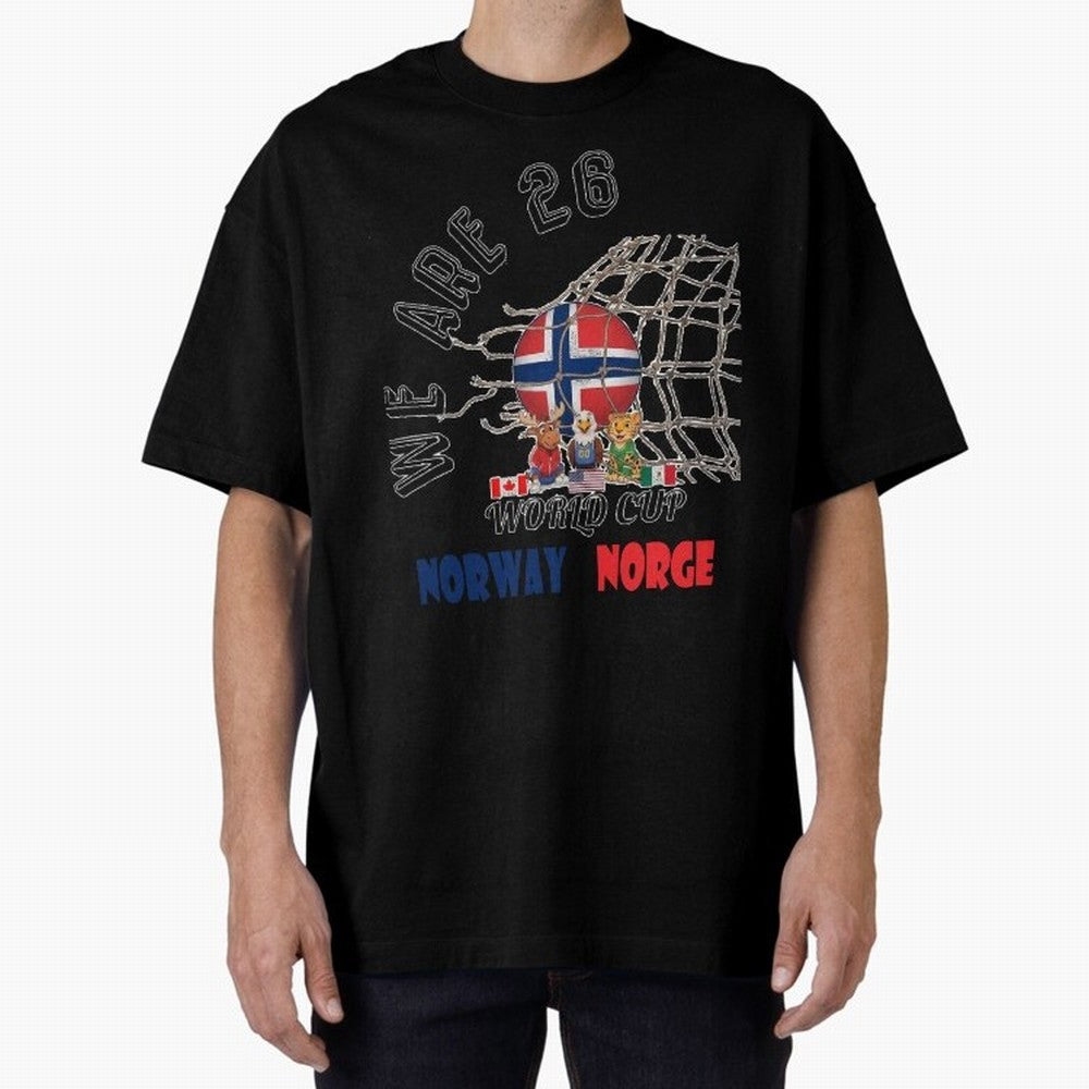 World cup 26 - Norway Classic T-Shirt Follow Every Goal of the FIFA World Cup 2026 Group Stage Journey through Messi Highlights, France and Portugal Pride, Football Festival Excitement, Trophy Ambitions, Country Rivalries and Star Player Buzz;