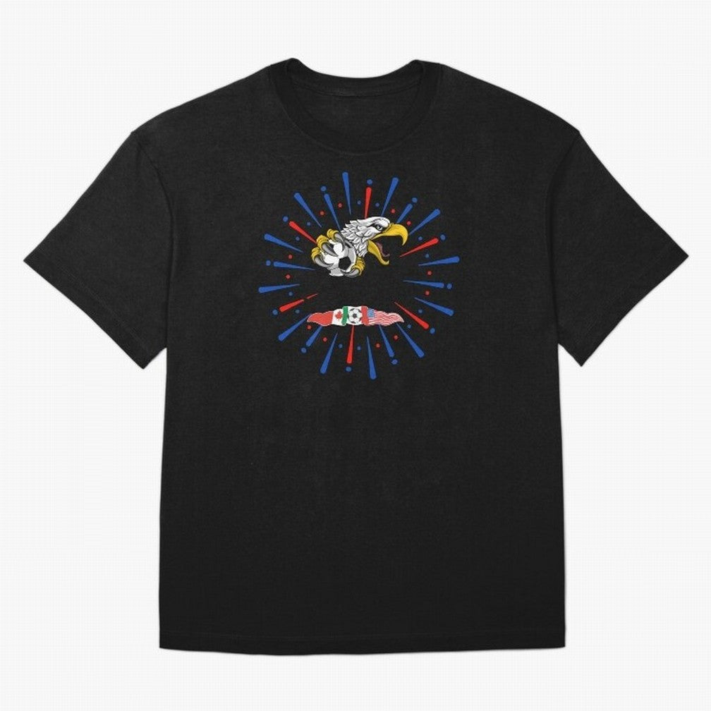 USA WC 2026 Classic T-Shirt Show Passion for the Stars of Match Day Hype around FIFA World Cup 2026 Group Stage, Mbappe, Brazil, Portugal and Argentina, Sports Nostalgia, International Competition, Famous Players and Unforgettable Victories; Built