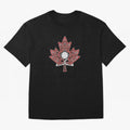 Interwoven Maple Leaf Canada Soccer 2026 T-Shirt_83135197 Classic T-Shirt Share Global Football Passion for FIFA World Cup 2026, Highlighting Cristiano Ronaldo, Netherlands, Football Festival Excitement, Trophy Ambitions, Country Rivalries and Star