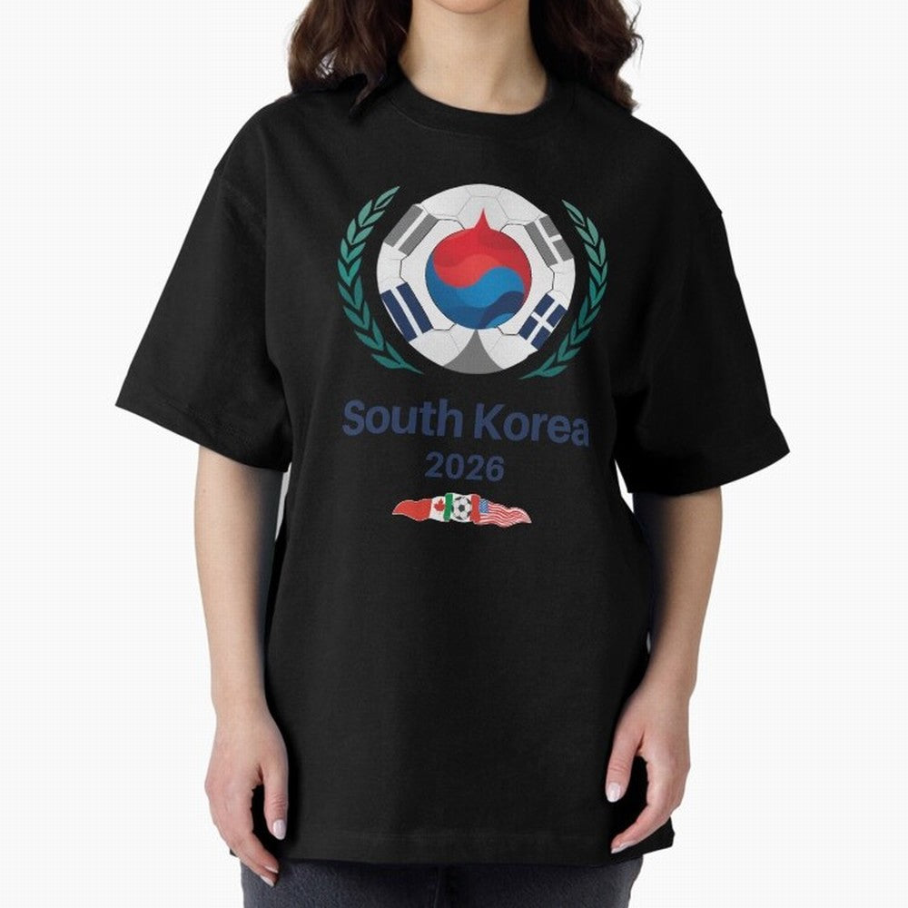 South Korea 2026 Classic T-Shirt Turn Every Weekend Toward FIFA World Cup 2026 Group Stage with Mbappe and Neymar, Brazil Energy, Stadium Memories, Football Loyalty, International Chants and Championship Tradition; Ideal for Fans Who Follow Messi,