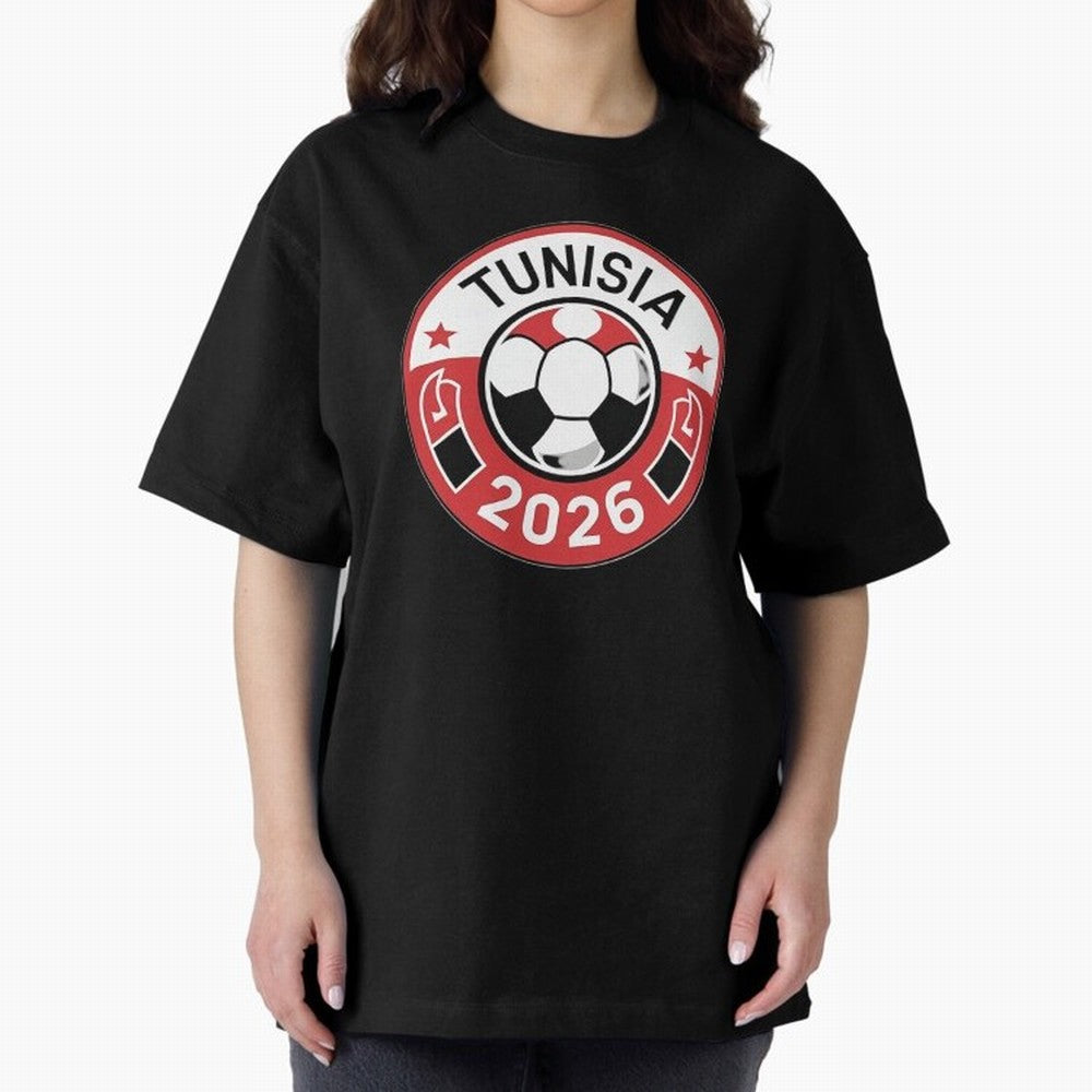 Tunisia WC 2026 Classic T-Shirt Show Your Stadium Side during Match Day Hype around FIFA World Cup 2026 USA Canada Mexico, Messi and Cristiano Ronaldo, Brazil, Football Festival Excitement, Trophy Ambitions, Country Rivalries and Star Player Buzz;