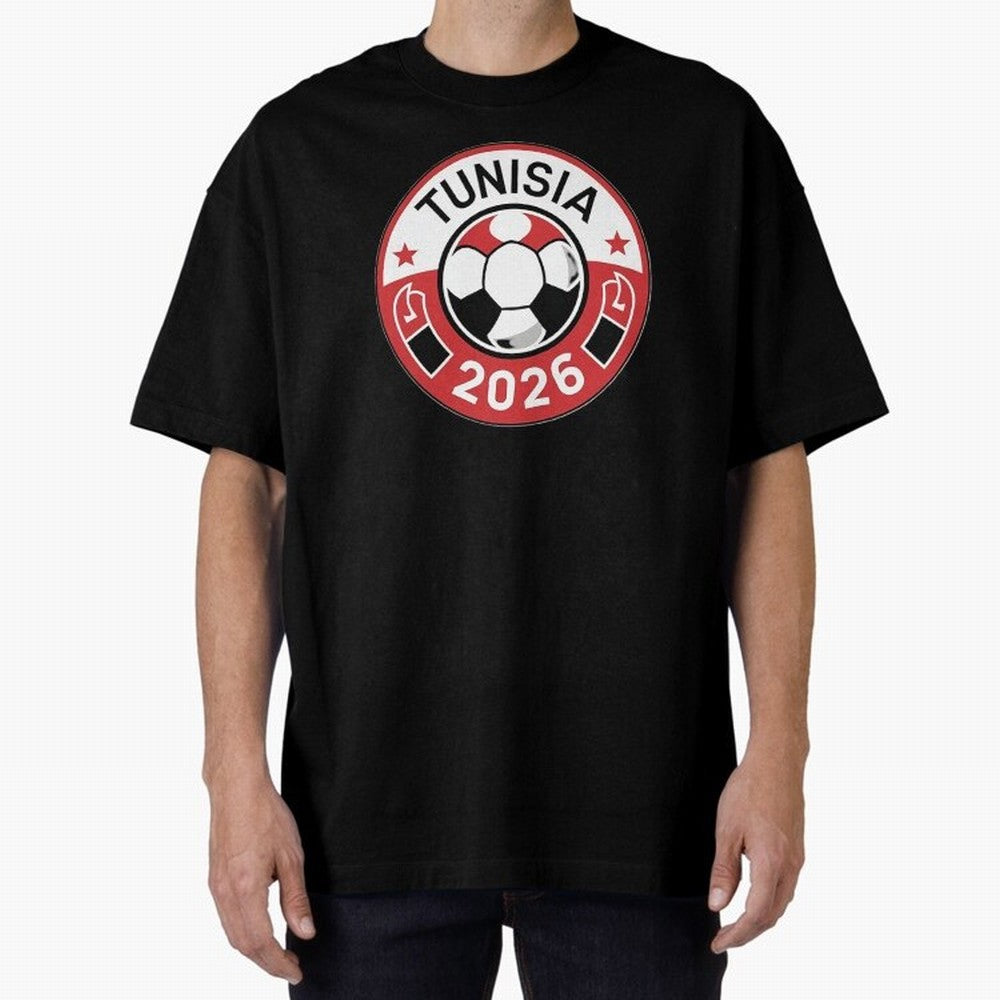 Tunisia WC 2026 Classic T-Shirt Show Your Stadium Side during Match Day Hype around FIFA World Cup 2026 USA Canada Mexico, Messi and Cristiano Ronaldo, Brazil, Football Festival Excitement, Trophy Ambitions, Country Rivalries and Star Player Buzz;