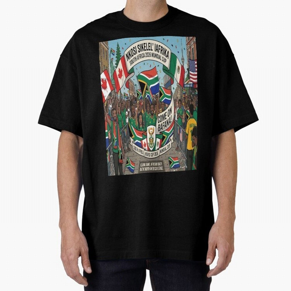 Soiuth Africa Classic T-Shirt Bring Stadium Energy to the FIFA World Cup 2026 Group Stage Journey through Mbappe Highlights, Argentina and Brazil Pride, Vintage Soccer Flavor, Modern Football Stars, National Flags and Final Night Emotion; Made for
