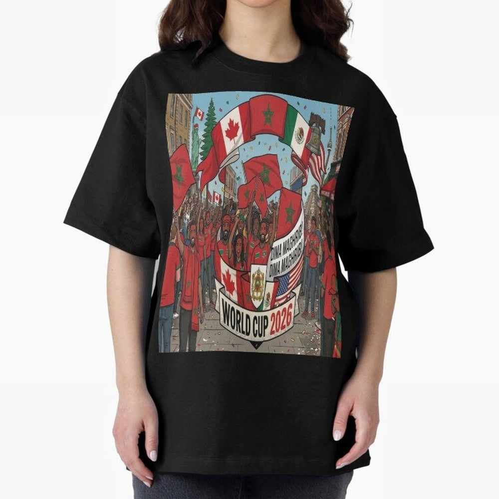 Morocco World Cup 2026 Classic T-Shirt Relive Legendary Nights from the FIFA World Cup 2026 Group Stage Journey through Haaland Highlights, Germany Pride, Match Day Excitement, Supporter Culture, Golden Goals and Global Football Passion; Perfect