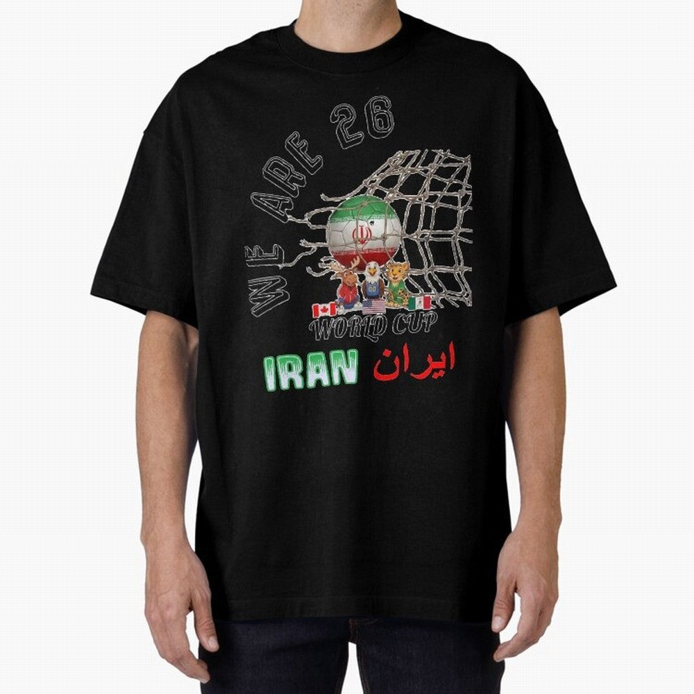 World cup 26 - Iran Classic T-Shirt Experience FIFA World Cup 2026 Group Stage Highlighting Neymar, France Energy, Supporter Pride, Iconic Celebrations, Legendary Names and Global Match Day Energy; Built for Supporters Chasing Trophy Dreams, Final