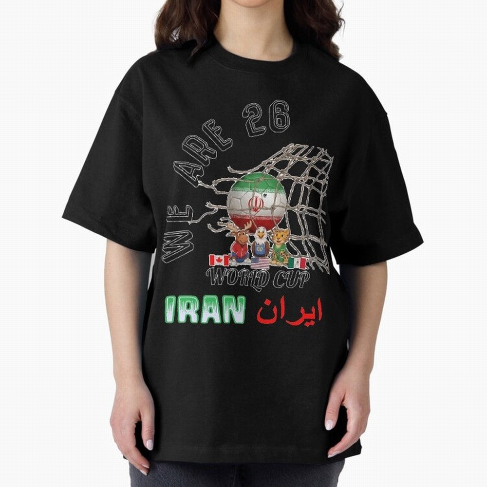 World cup 26 - Iran Classic T-Shirt Experience FIFA World Cup 2026 Group Stage Highlighting Neymar, France Energy, Supporter Pride, Iconic Celebrations, Legendary Names and Global Match Day Energy; Built for Supporters Chasing Trophy Dreams, Final