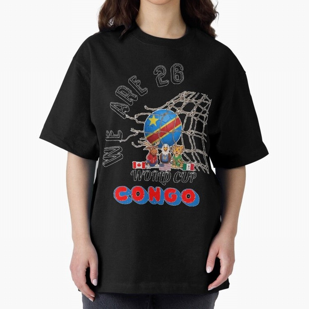 World cup 26 - Congo Classic T-Shirt Follow Every Goal of the FIFA World Cup 2026 Journey through Messi and Cristiano Ronaldo Highlights, England and Germany Pride, Champion Mindset, Group Stage Buzz, Knockout Tension and Passionate Fan Culture;