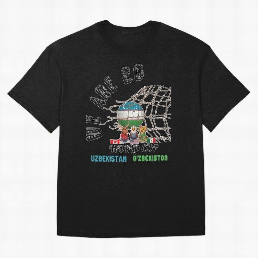 World cup 26 - Uzbekistan Classic T-Shirt Follow Every Goal of FIFA World Cup 2026 USA Canada Mexico Connected to Cristiano Ronaldo, Haaland and CR7, Netherlands Energy, Football History, Final Match Energy, Crowd Noise and Once in a Lifetime