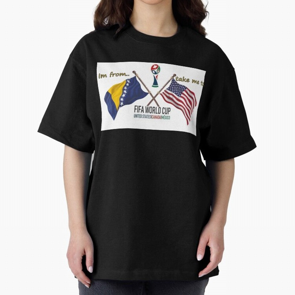 Bosnia and Herzegovina Classic T-Shirt Step into Global Football Passion for FIFA World Cup 2026, Driven by Messi, Neymar and Mbappe, Brazil, Portugal and Argentina, Stadium Chants, National Pride, Trophy Dreams and Unforgettable Football Memories;