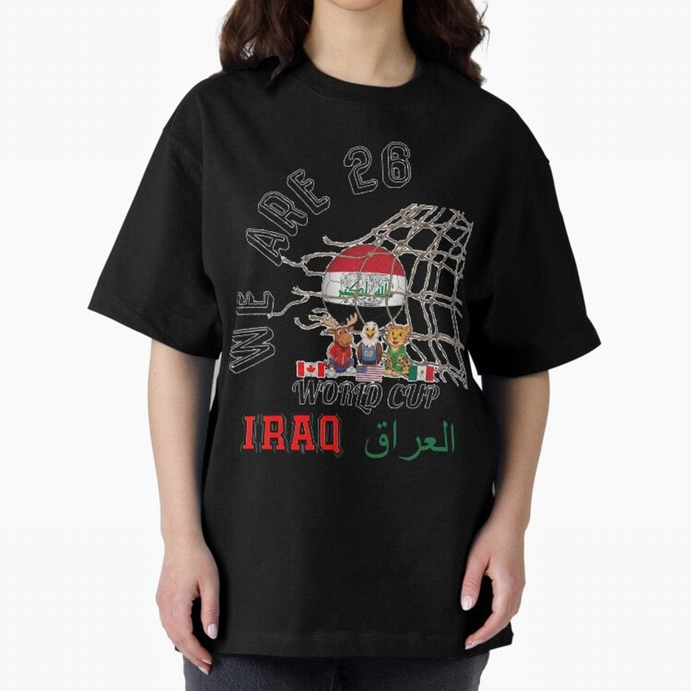 World cup 26 - Iraq Classic T-Shirt Celebrate the Next Chapter of Global Football Passion for FIFA World Cup 2026 USA Canada Mexico, with Haaland, Portugal, Global Supporter Spirit, Legendary Goals, National Colors and Tournament Celebration; Ideal