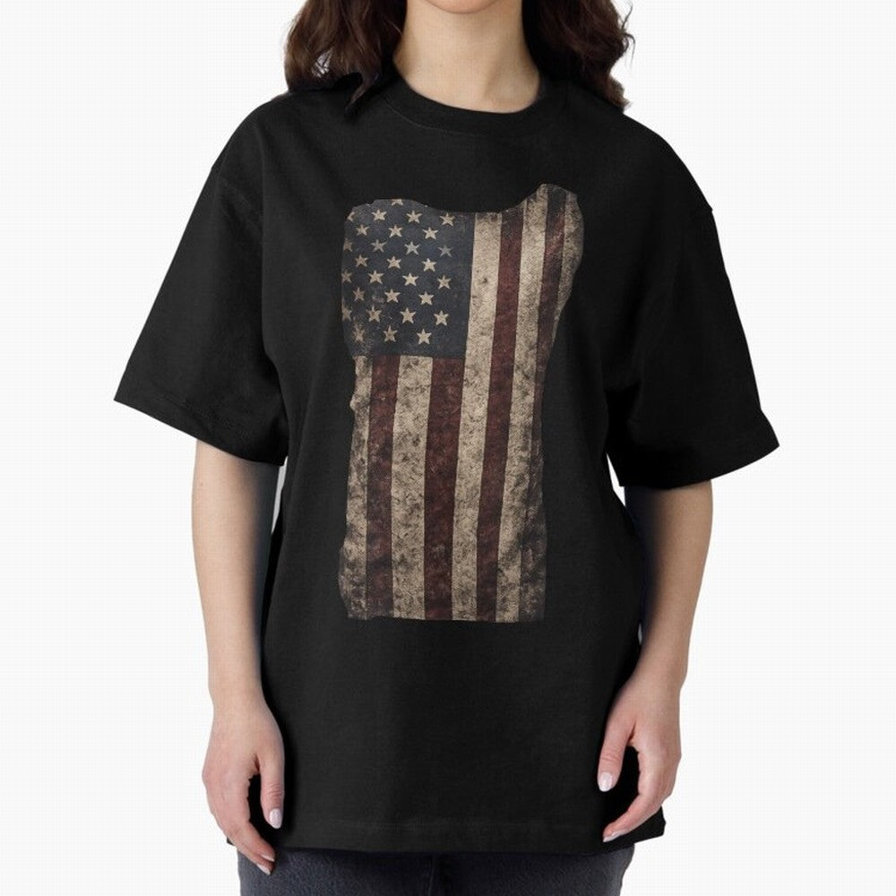 Vintage American Flag Soccer Fan Design Classic T-Shirt Celebrate Rivalries and Pride in FIFA World Cup 2026 USA Canada Mexico for Fans of CR7 and Messi and Netherlands, Bringing Global Supporter Spirit, Legendary Goals, National Colors and