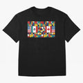 Spectacular World Cup Stadiums | Soccer Flags Mexico Canada USA Geometry Classic T-Shirt Celebrate Rivalries and Pride in Global Football Passion for FIFA World Cup 2026 USA Canada Mexico, with Neymar, England, France and Netherlands, Football