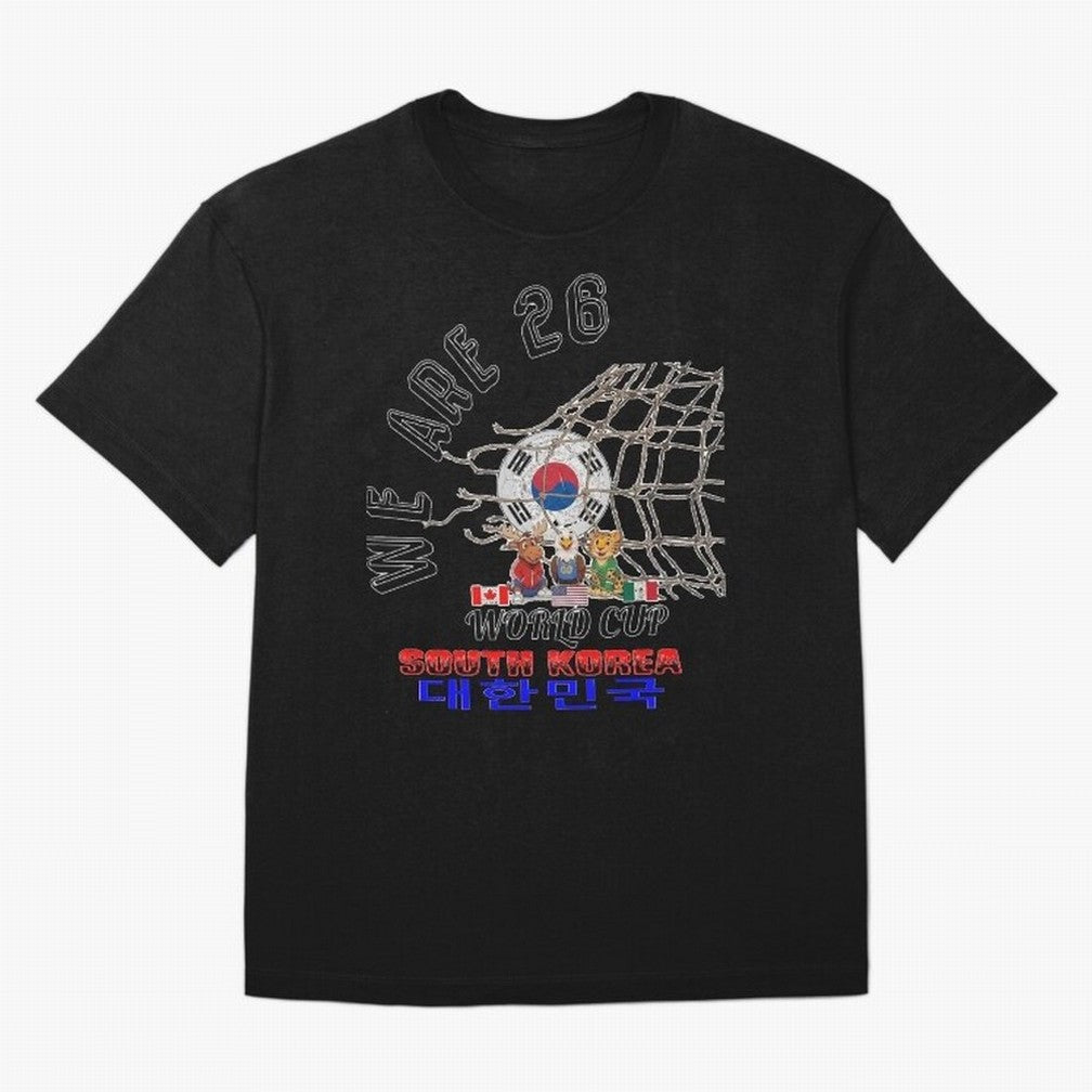 World cup 26 - South Korea Classic T-Shirt Feel the Trophy Chase of Global Football Passion for FIFA World Cup 2026 USA Canada Mexico, Capturing Haaland, Portugal, Spain and Germany, Match Day Excitement, Supporter Culture, Golden Goals and Global