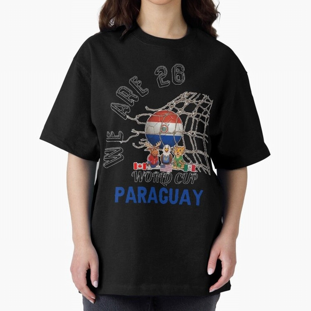 World cup 26 - Paraguay Classic T-Shirt Honor Champions and Dreams in the FIFA World Cup 2026 USA Canada Mexico Journey through Messi and Cristiano Ronaldo Highlights, Spain and Netherlands Pride, Champion Mindset, Group Stage Buzz, Knockout