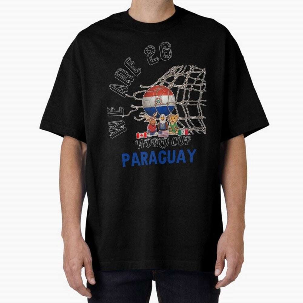 World cup 26 - Paraguay Classic T-Shirt Honor Champions and Dreams in the FIFA World Cup 2026 USA Canada Mexico Journey through Messi and Cristiano Ronaldo Highlights, Spain and Netherlands Pride, Champion Mindset, Group Stage Buzz, Knockout