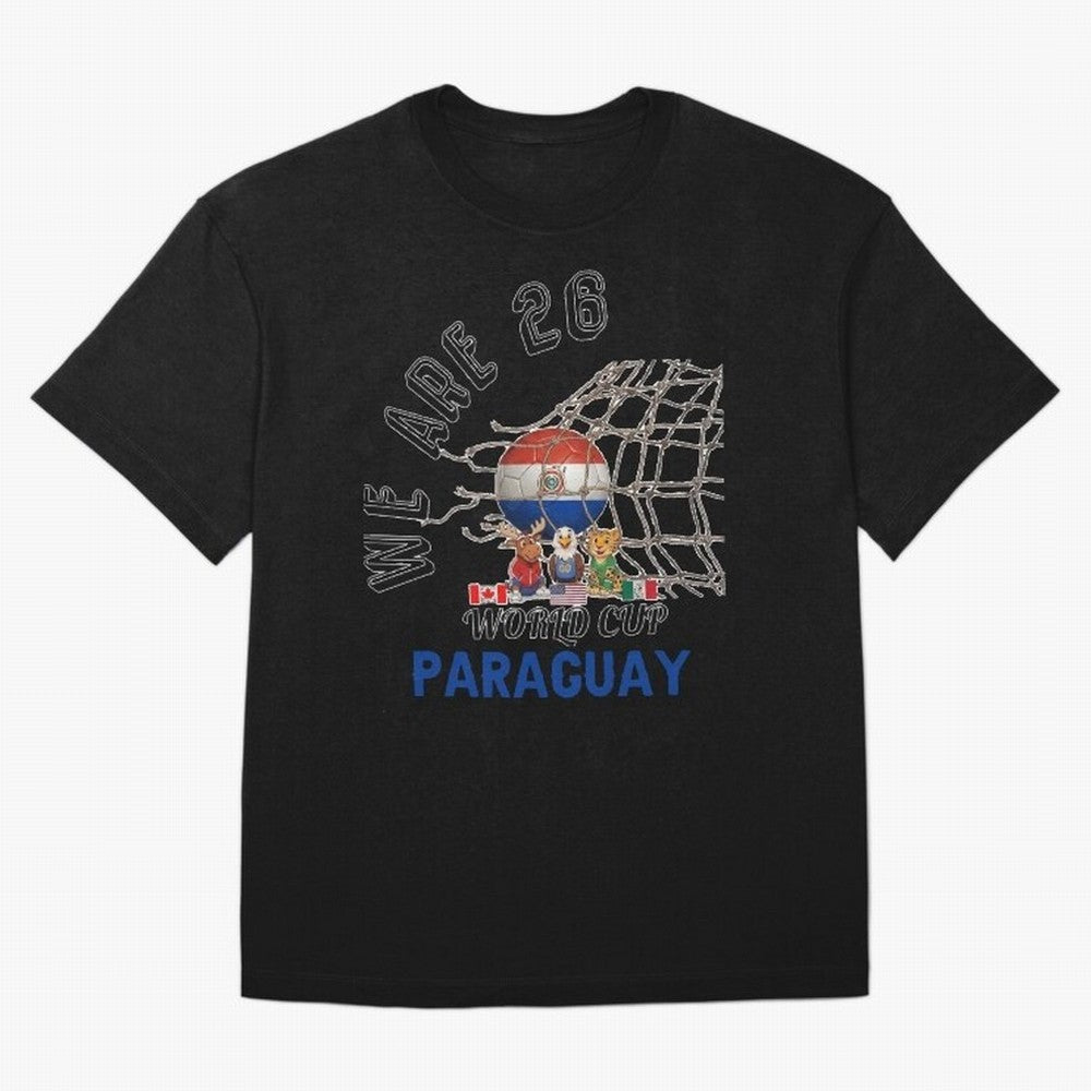 World cup 26 - Paraguay Classic T-Shirt Honor Champions and Dreams in the FIFA World Cup 2026 USA Canada Mexico Journey through Messi and Cristiano Ronaldo Highlights, Spain and Netherlands Pride, Champion Mindset, Group Stage Buzz, Knockout